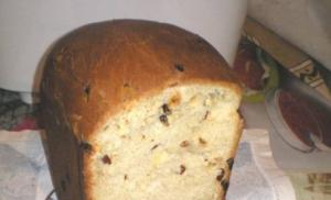 Uskršnji kolač (mesenje testa u mašini za hleb)