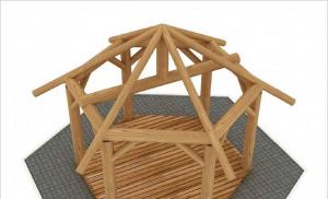 Gazebo taman do-it-yourself: proses pemasangan gazebo kayu Cara membuat gambar gazebo