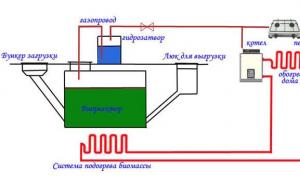 Instalație de biogaz pentru gazeificare acasă
