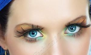 Lijepa i laka šminka za plave oči - Naglasite dubinu očiju