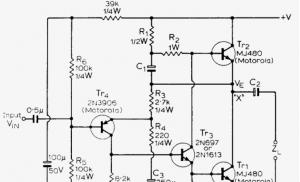 Două circuite ULC care utilizează tranzistori