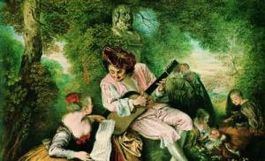 Jean Antoine Watteau Lukisan terkenal Antoine Watteau
