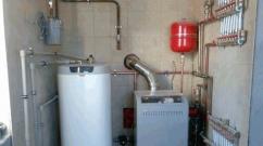 Boiler pemanas tidak langsung untuk boiler gas: spesifikasi operasi dan koneksi Boiler untuk boiler gas sirkuit tunggal