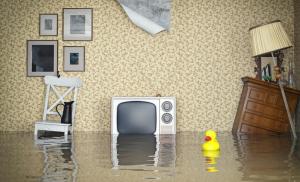 Inundație în apartament conform cărții de vis
